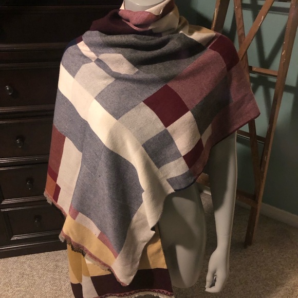 100% Cashmere scarf Unknown brand - Picture 4 of 11